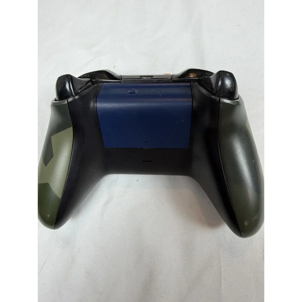 Microsoft Xbox One Armed Forces Camo Wireless Controller OEM Green Tested